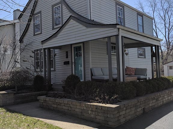 Side exterior and porch