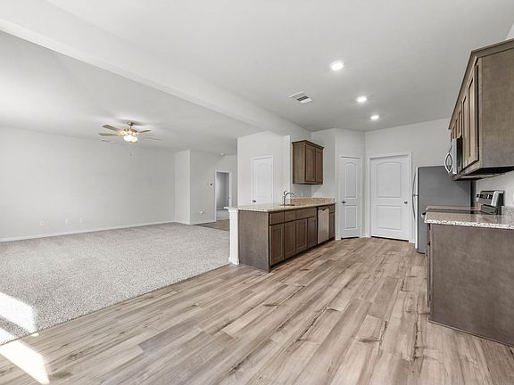 The Cypress floor plan is a wonderful open-concept layout.