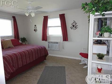 The master has a window unit air conditioner so you can turn off the central air at night, maximizing savings on your utility costs.