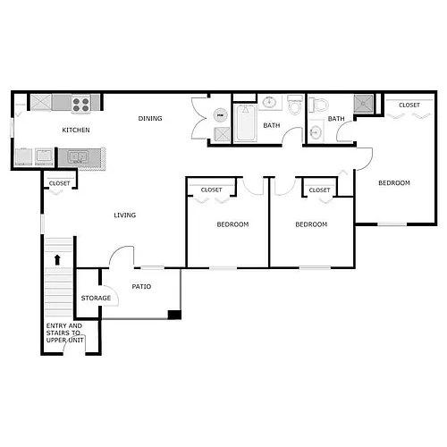 Floor plan 3x2A