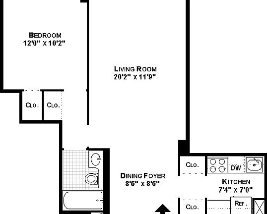 2nd image of 61 W 62nd St APT 22A