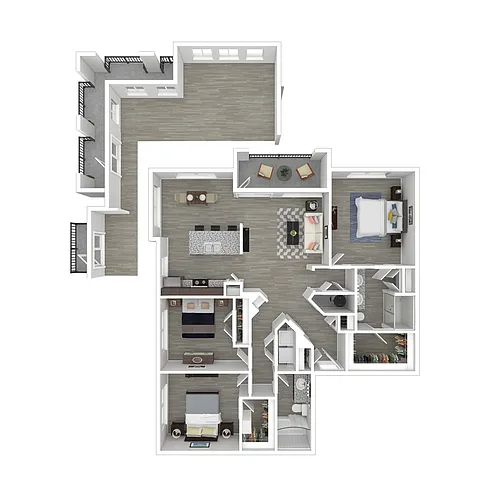 Floor plan C1