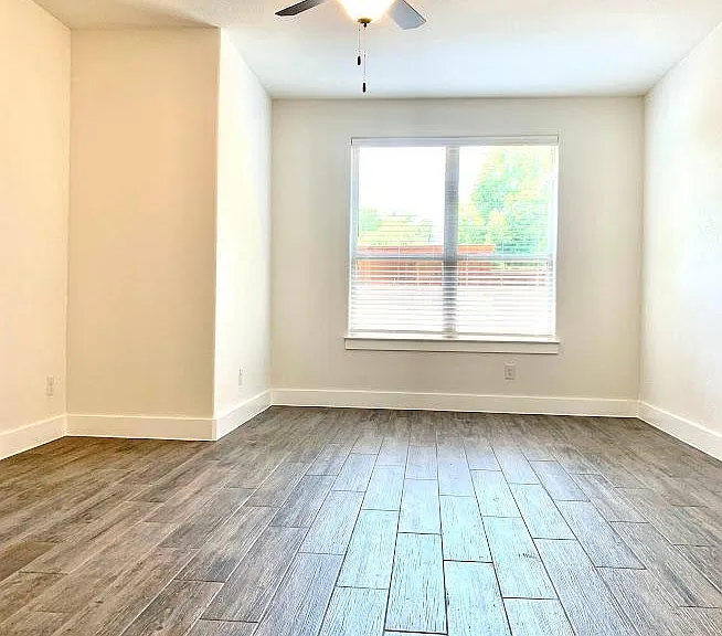 Main bedroom has extended sitting room.