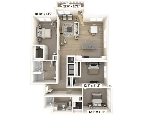 Floor plan C2-1