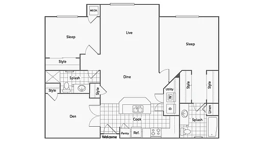 Floor plan C