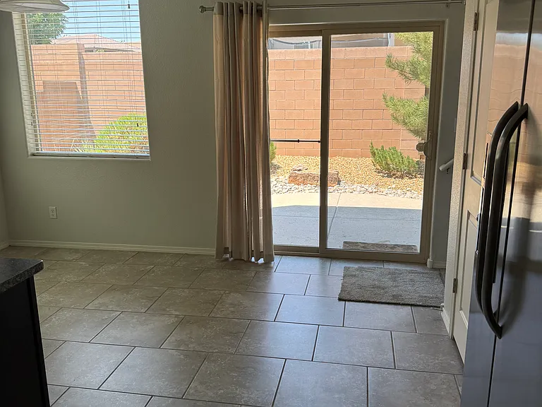 Eating Nook and Patio Door