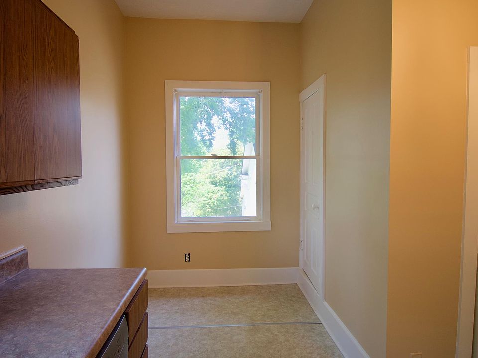 Breakfast nook area with pantry closet