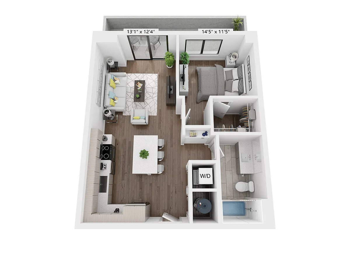 Floor plan A7