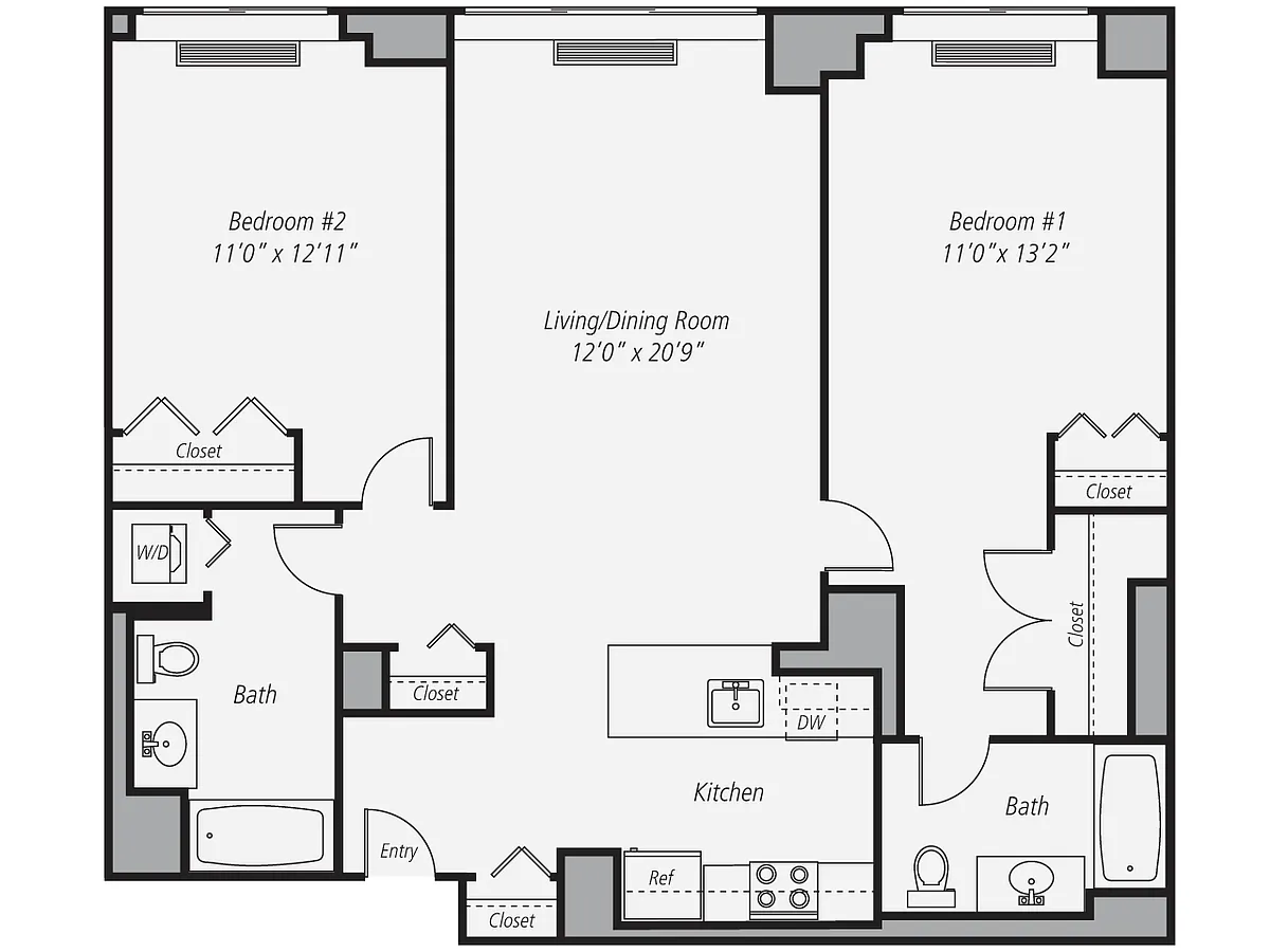 Floor plan B25