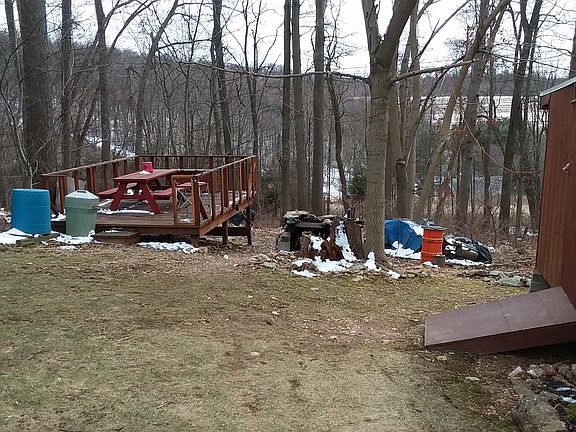deck and view of valley