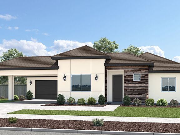 Modern with Optional Porte Cochere