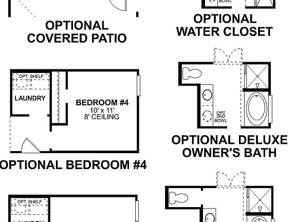 Freestone First Floor Options