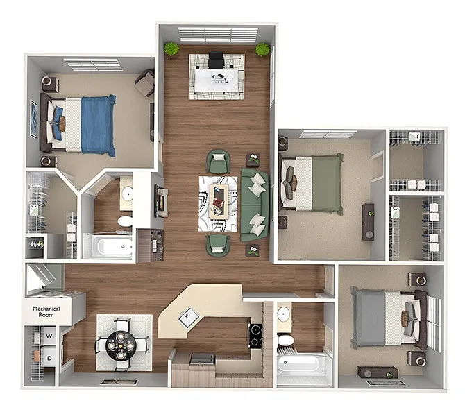 Floor plan C2