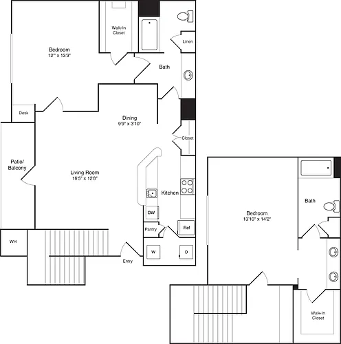 Floor plan Jefferson
