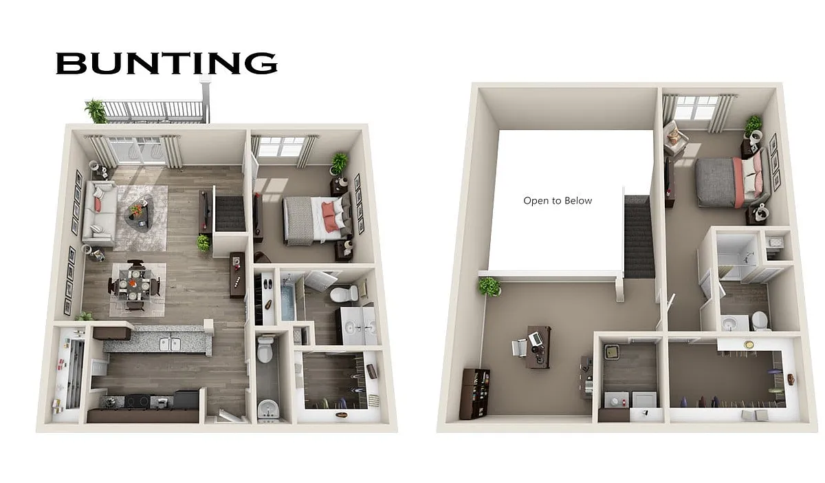 Floor plan Bunting