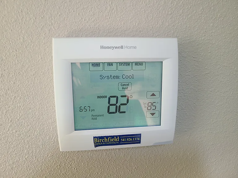 Downstairs dual zone central air