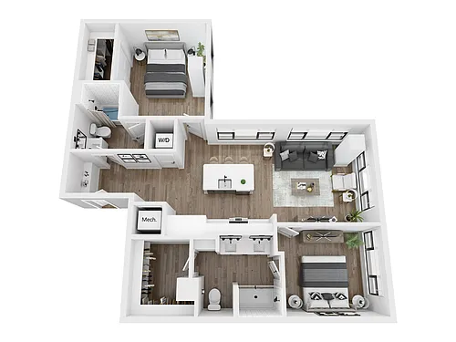 Floor plan Podium - D2