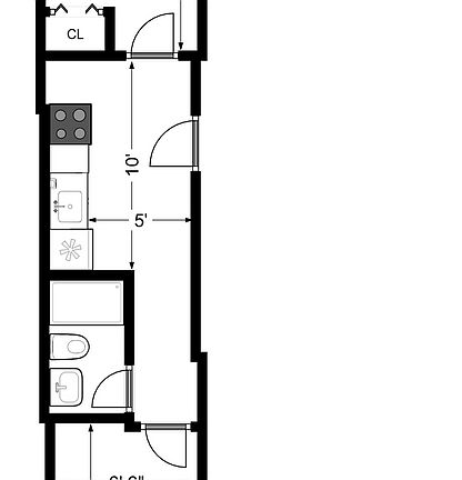 2nd image of 429 E 9th St APT 1