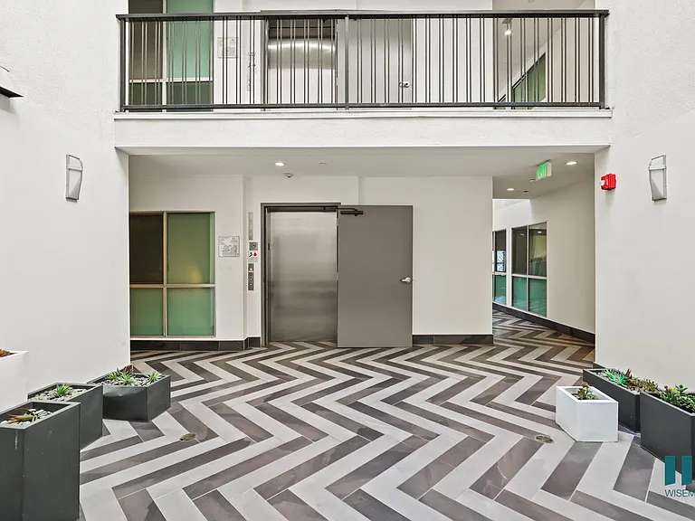 Interior Courtyard with Elevator
