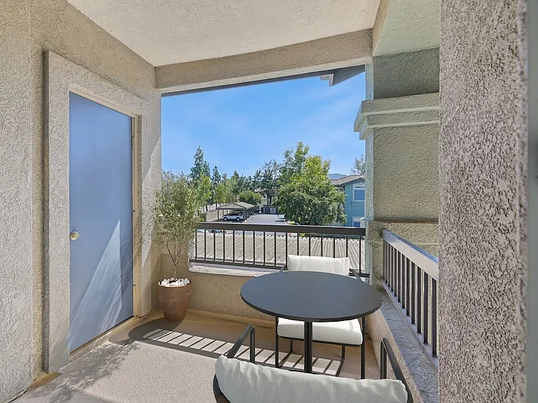 Private balcony