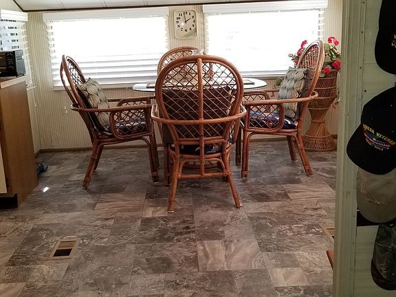 Dining area new flooring