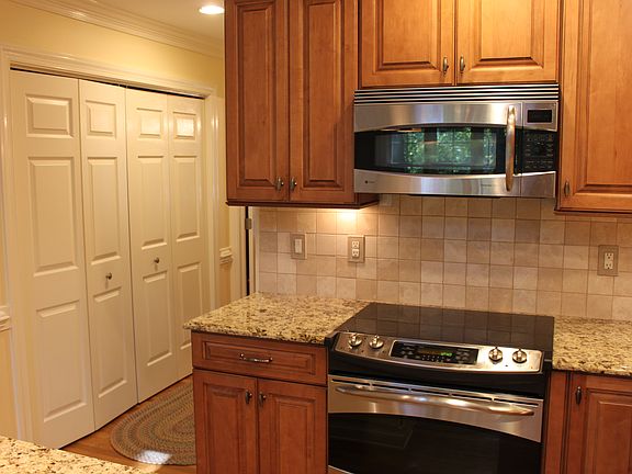 Large pantry;tile backsplash