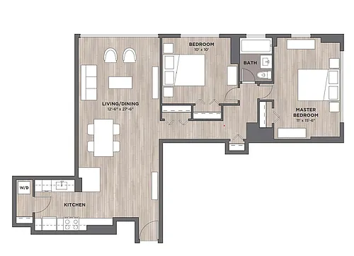 Floor plan 2B1