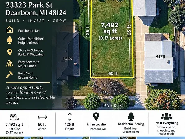 23323 Park St, Dearborn, MI 48124