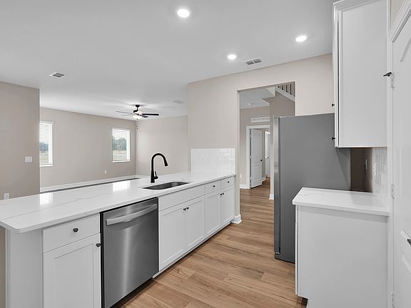 Spacious countertops make everyday preparing and cooking effortless with plenty of space to work.