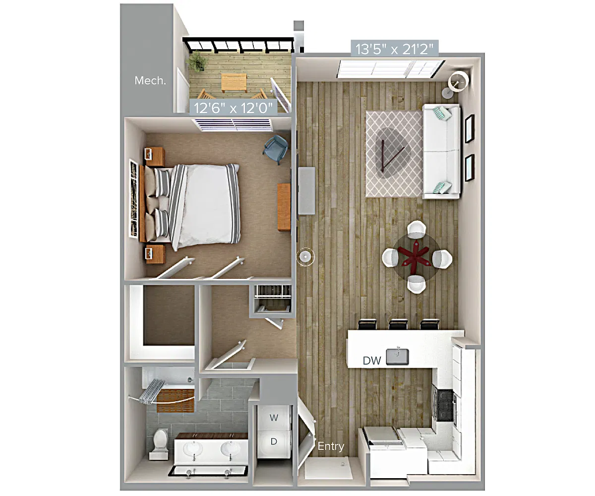 Floor plan A4-813-A
