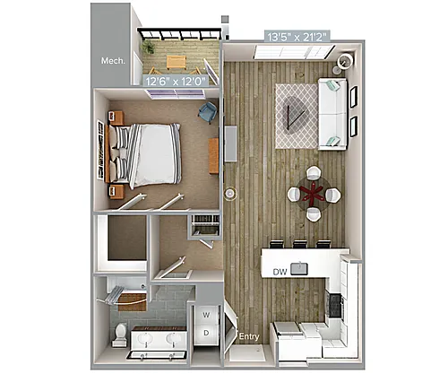 Floor plan A4-813-A