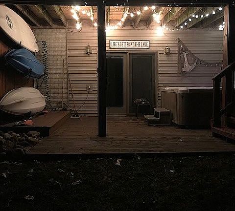 Walk out basement area.