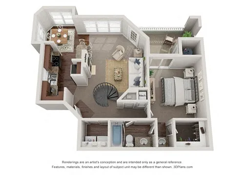 Floor plan The Preakness - Loft