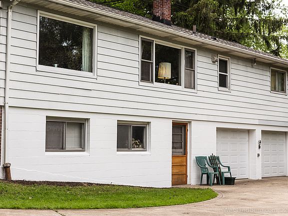 Two car heated garage