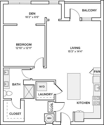 Floor plan A09D