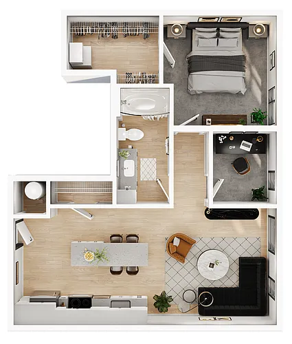 Floor plan Orbit