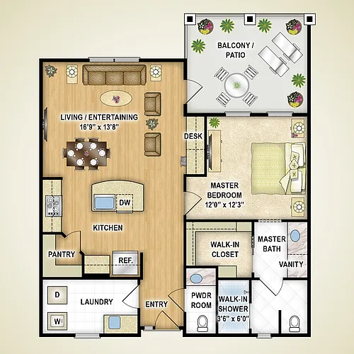 Floor plan A2
