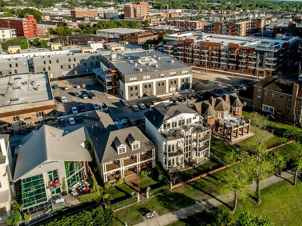 Aerial View of Building