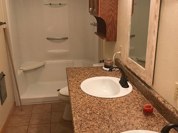 Bathroom connected to bedroom