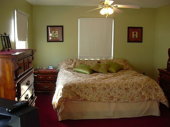 Master Bedroom w/Walk In Closet