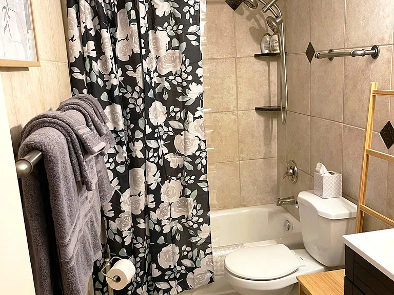 GUEST BATHROOM

Central Bathroom complete with bathtub