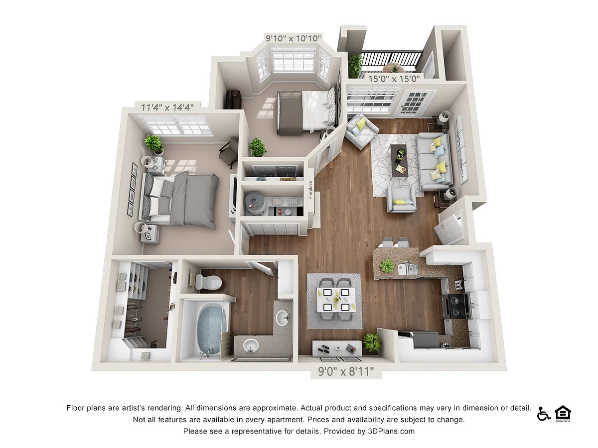 Floor plan B