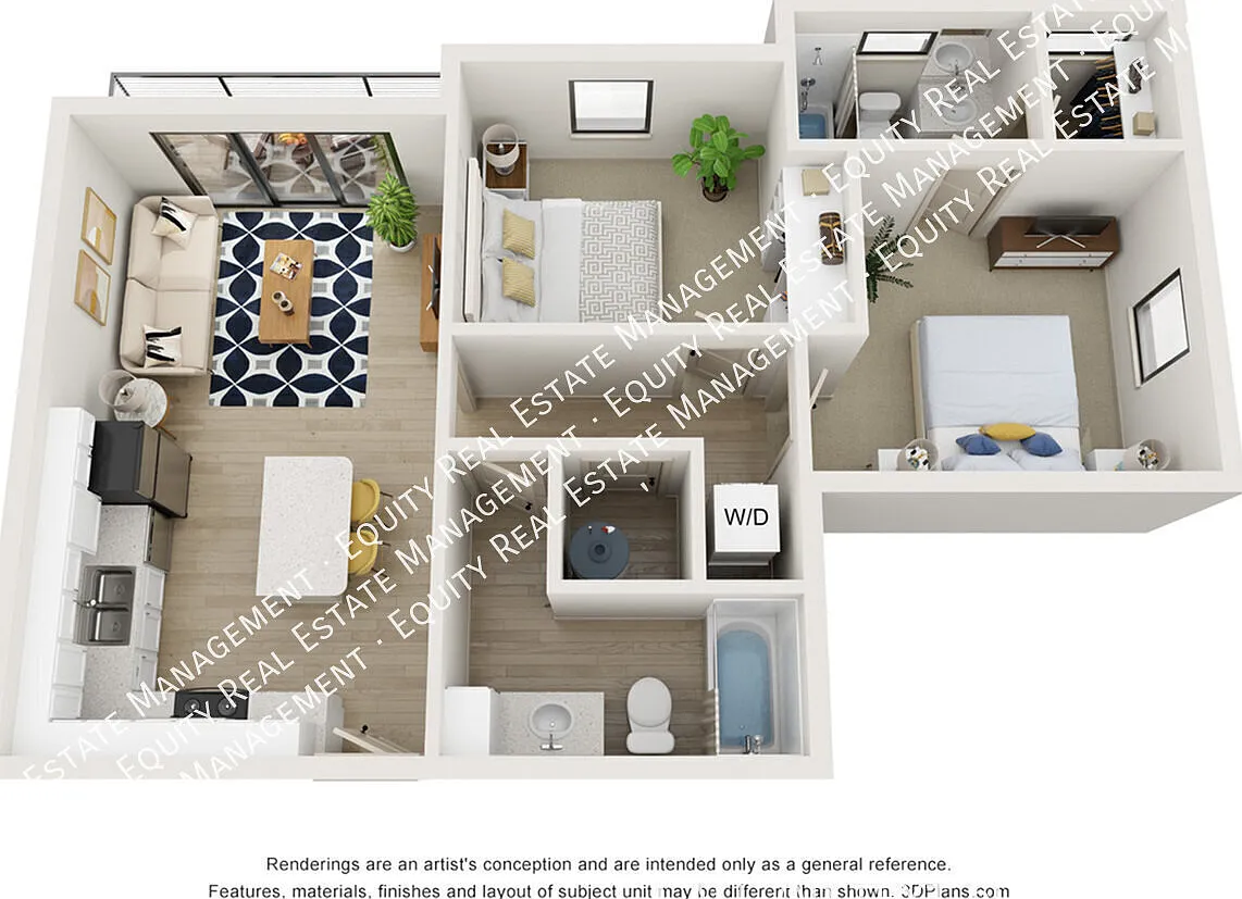 Reserve Flats, 2 Bed 2 Bath, RF2 — Photo 1