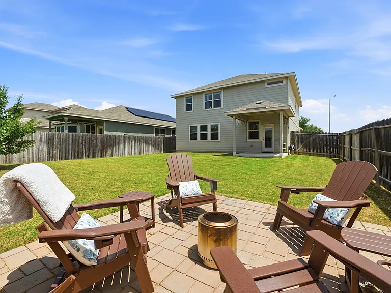 Back patio