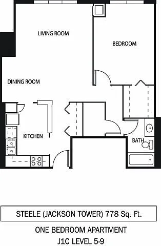 Floor plan Steele