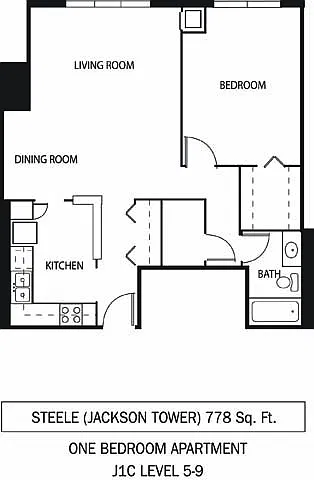 Floor plan Steele