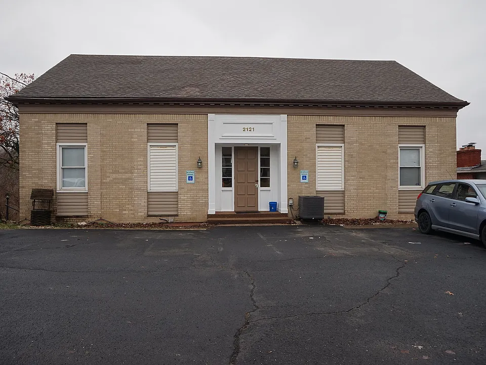 Front of building. Unit is located on the 2nd level.