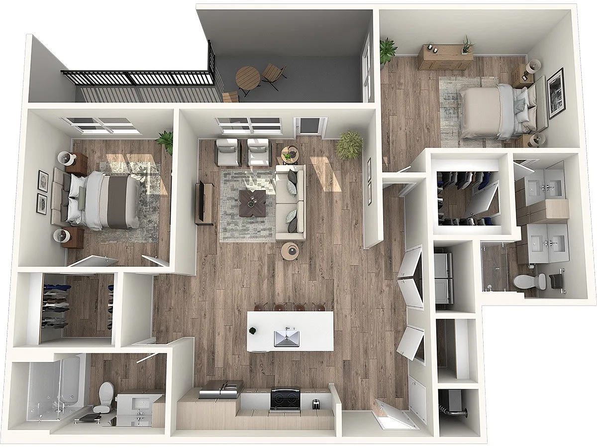Floor plan B2