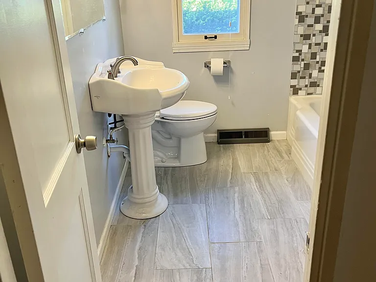 Heated floors under tile installed in 2024.