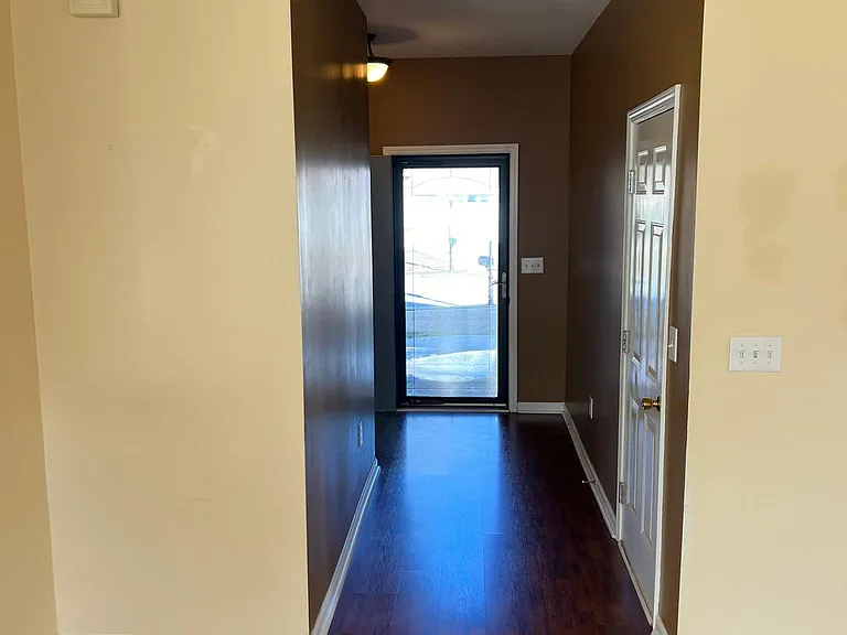 Front door from inside.
